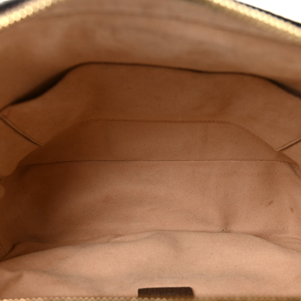 GG Supreme Monogram Web Small Ophidia Top Handle Shoulder Bag Brown wholesalehk.shop