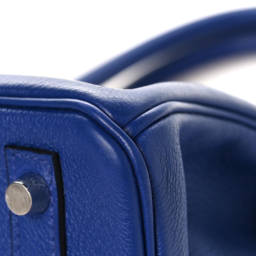Taurillon Novillo Horseshoe Birkin 30 Bleu Brighton £¨ Direct shipment via from wholesalehk.shop