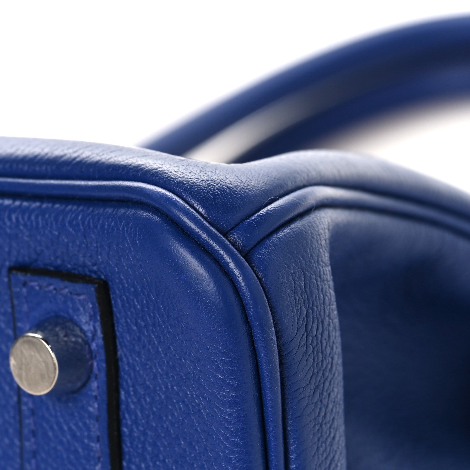 Taurillon Novillo Horseshoe Birkin 30 Bleu Brighton £¨ Direct shipment via from wholesalehk.shop