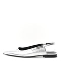 Nappa Lovely Slingback Flats 40 Gris Argent wholesalehk.shop