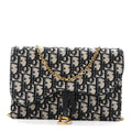 Oblique Saddle Chain Pouch Blue wholesalehk.shop