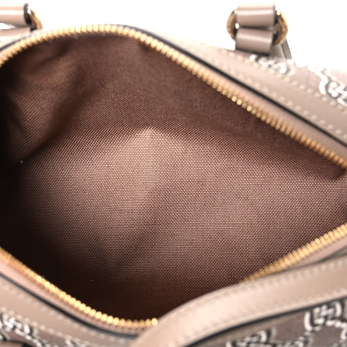 GG Shadow Monogram Ophidia Top Handle Bowler Bag Taupe wholesalehk.shop