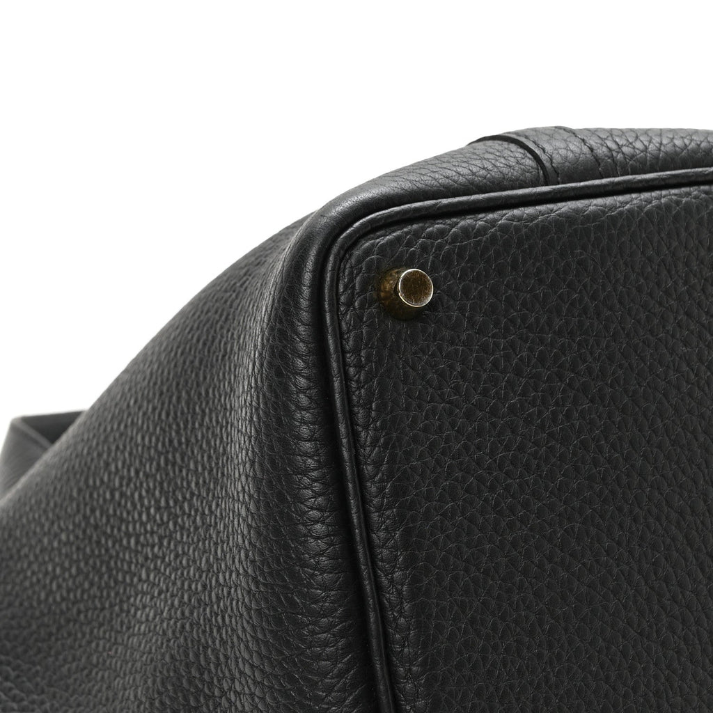 Taurillon Clemence Picotin Lock 18 PM Black £¨ Direct shipment via from wholesalehk.shop