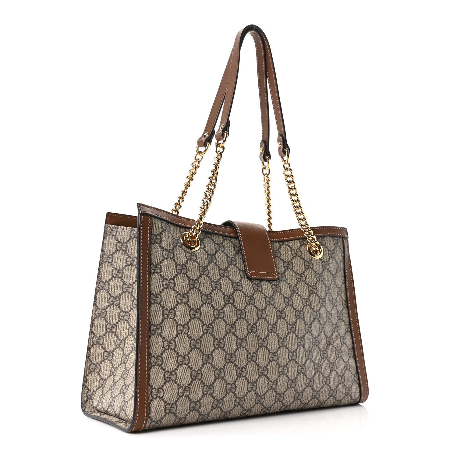 GG Supreme Monogram Medium Padlock Tote Beige Cuir £¨ Direct shipment via from wholesalehk.shop