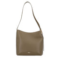 Grained Calfskin Medium Medaillon Bucket Bag Khaki wholesalehk.shop