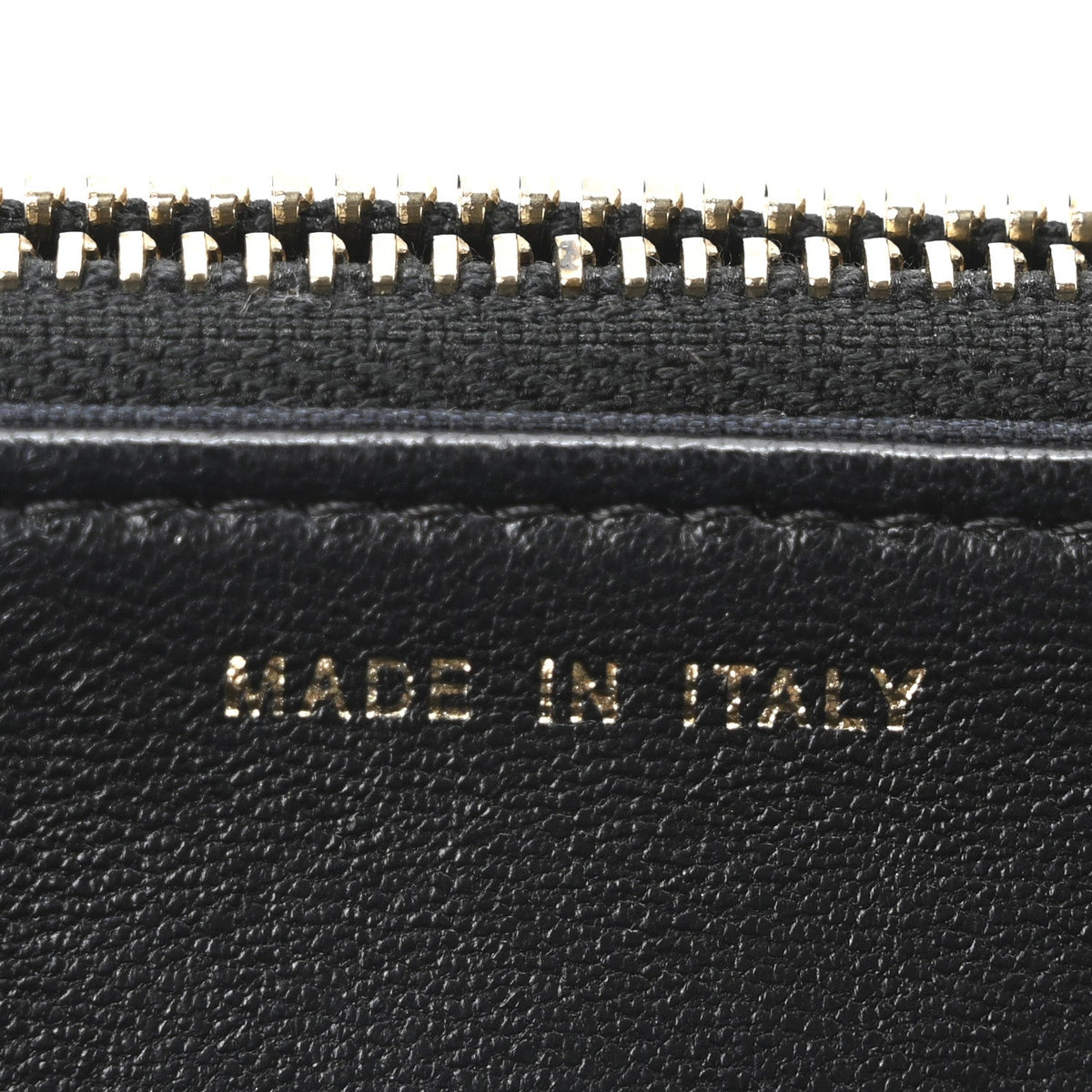Lambskin Quilted Golden Class Wallet on Chain WOC Black wholesalehk.shop