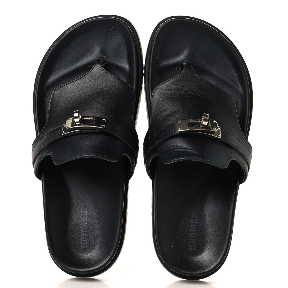 Calfskin Womens Empire Sandals 37.5 Black wholesalehk.shop