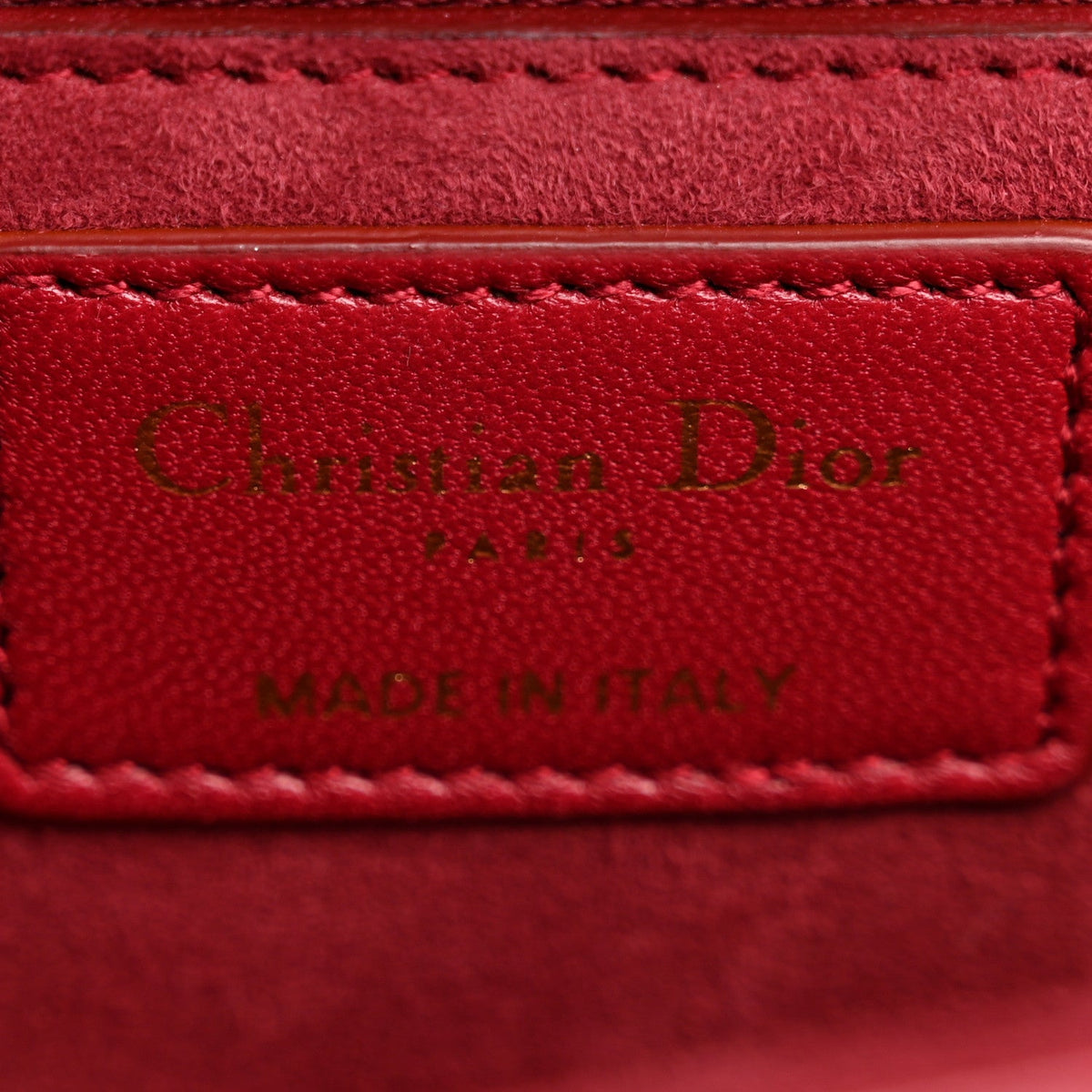 Lambskin Cannage Large Dioraddict Flap Red wholesalehk.shop