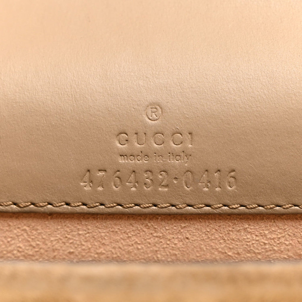 GG Supreme Monogram Super Mini Dionysus Shoulder Bag Taupe wholesalehk.shop
