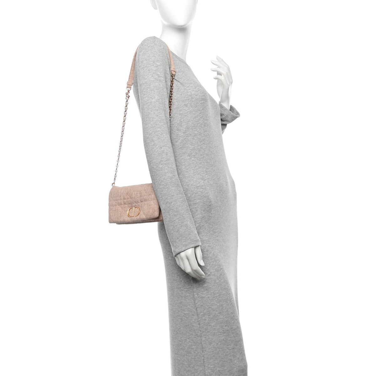 Linen Macrocannage Mini Caro Bag Rose wholesalehk.shop