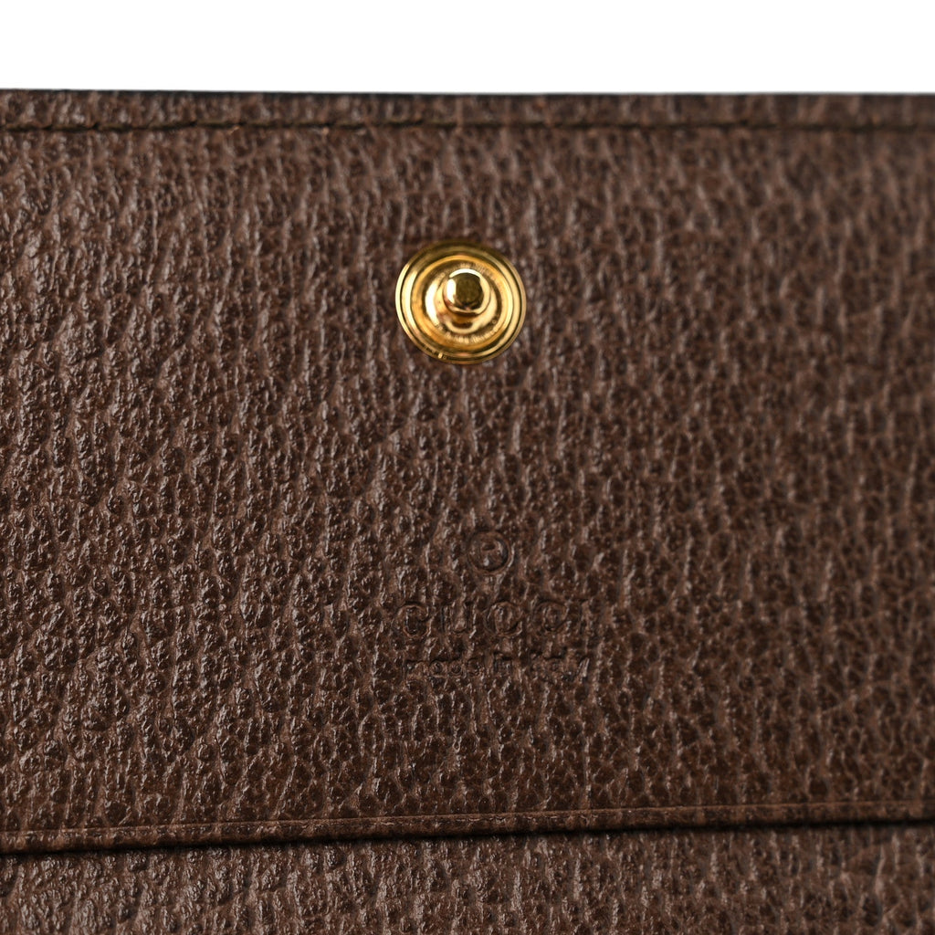 GG Supreme Monogram Web Ophidia Card Case Beige New Acero wholesalehk.shop