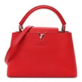 Taurillon Capucines PM Rubis £¨ Direct shipment via from wholesalehk.shop