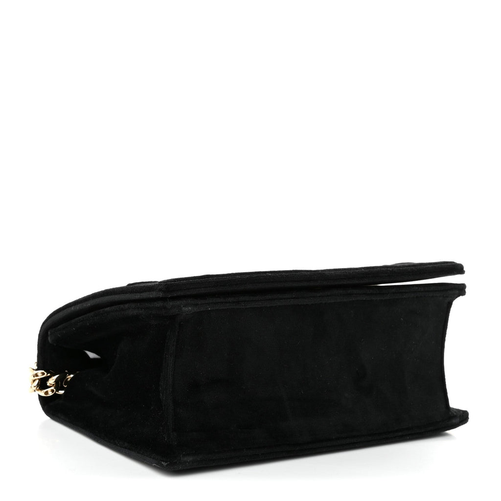 Velvet Small Diorama Flap Bag Black ¡§ Direct shipment via from wholesalehk.shop