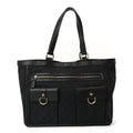 Monogram Abbey D Ring Tote Black wholesalehk.shop