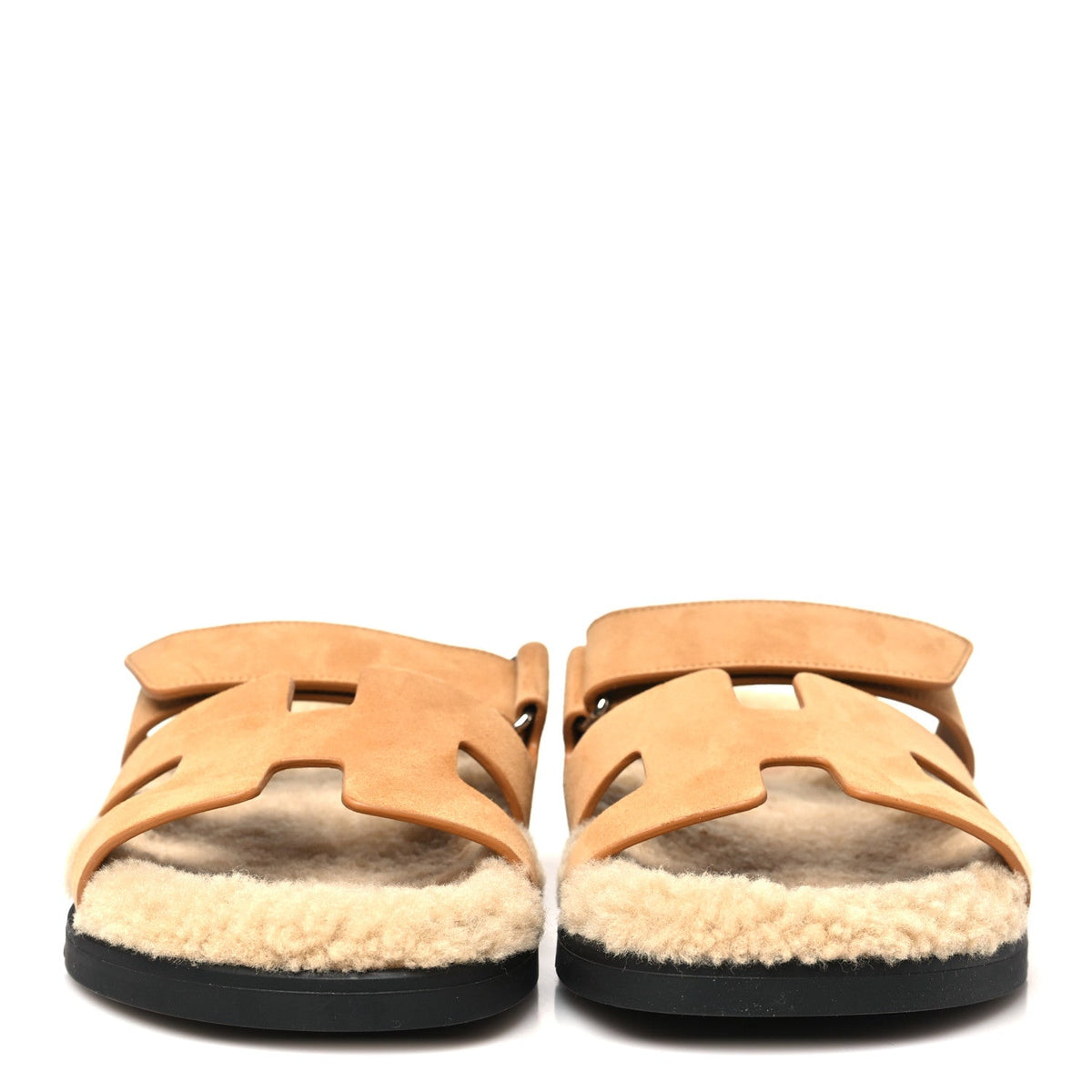 Suede Goatskin Woolskin Womens Chypre Sandals 39 Golden Beige wholesalehk.shop