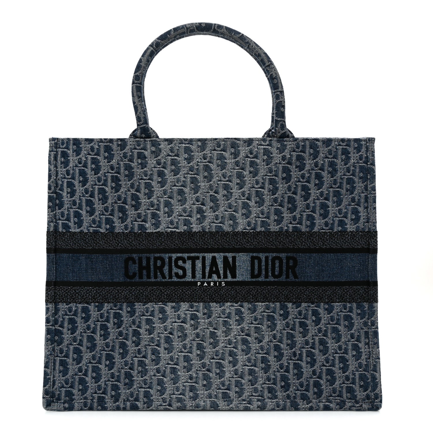Oblique Denim Large Book Tote Blue £¨ Direct shipment via from wholesalehk.shop