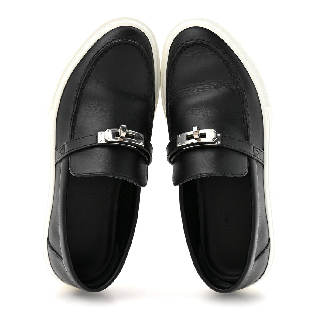 Calfskin Game Slip On Sneakers 38 Black wholesalehk.shop