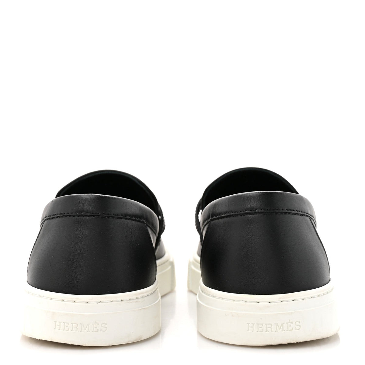 Calfskin Game Slip On Sneakers 38 Black wholesalehk.shop