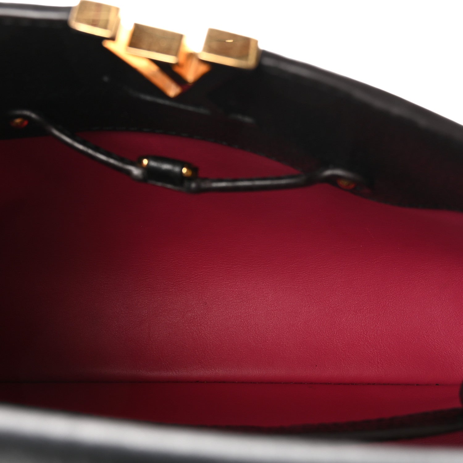 Taurillon Capucines BB Black £¨ Direct shipment via from wholesalehk.shop