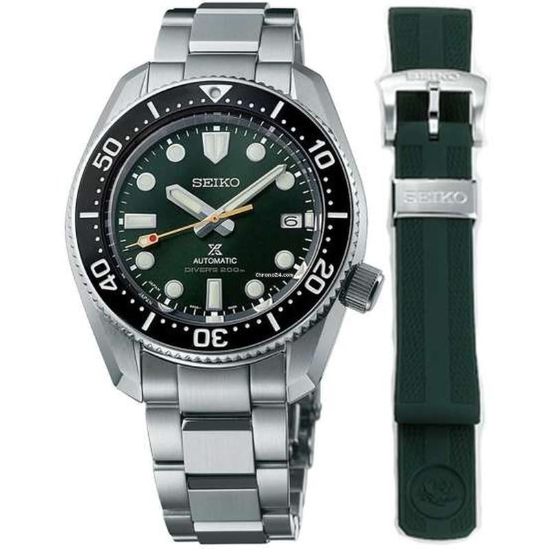 Seiko Prospex 140th Anniversary Limited Divers Green Dial Silver Steel Strap Watch For Men - SPB207J1 wholesalehk.shop