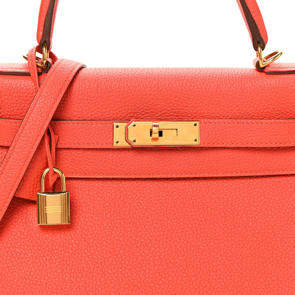 Togo Kelly Retourne 28 Capucine £¨ Direct shipment via from wholesalehk.shop