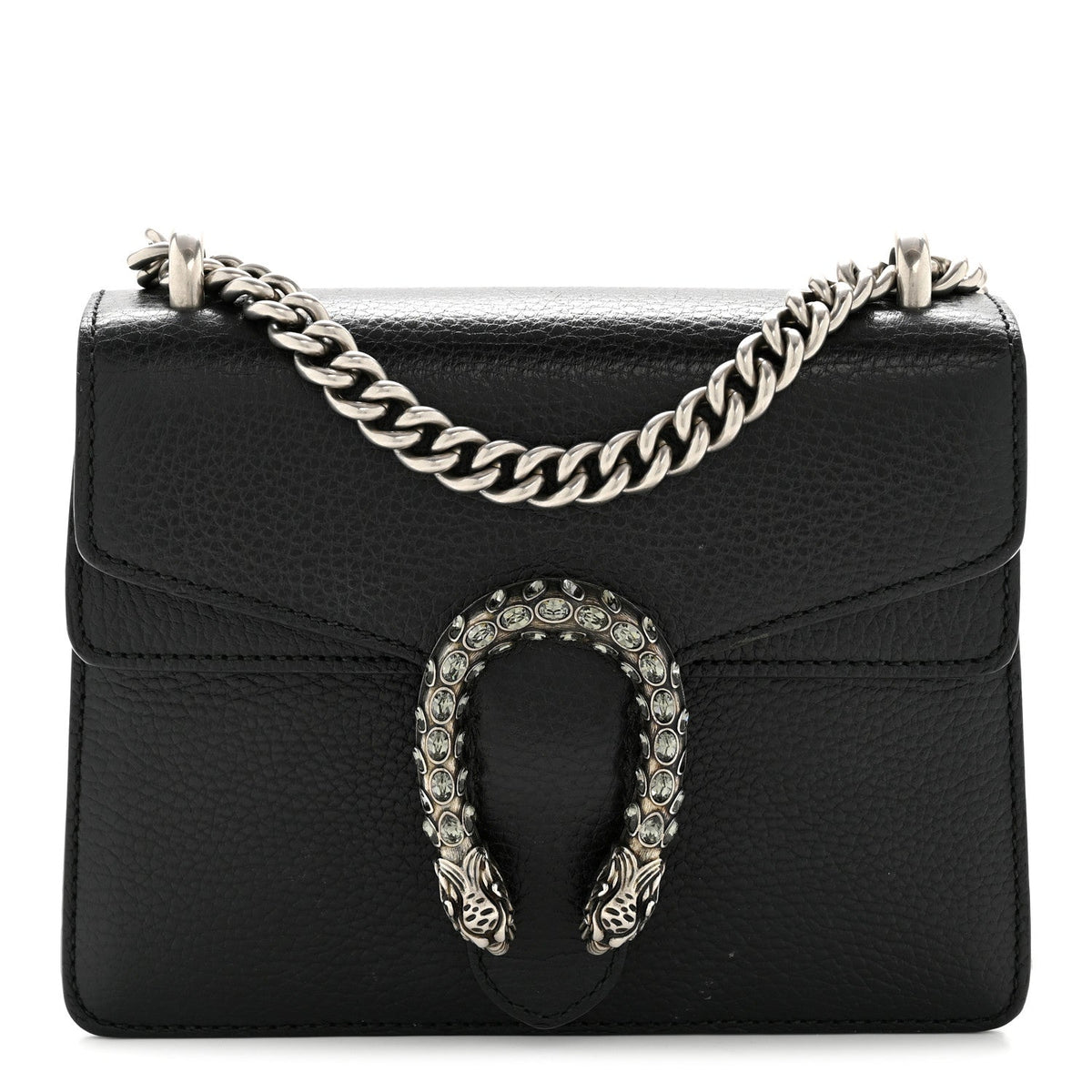 Calfskin Mini Dionysus Shoulder Bag Black wholesalehk.shop