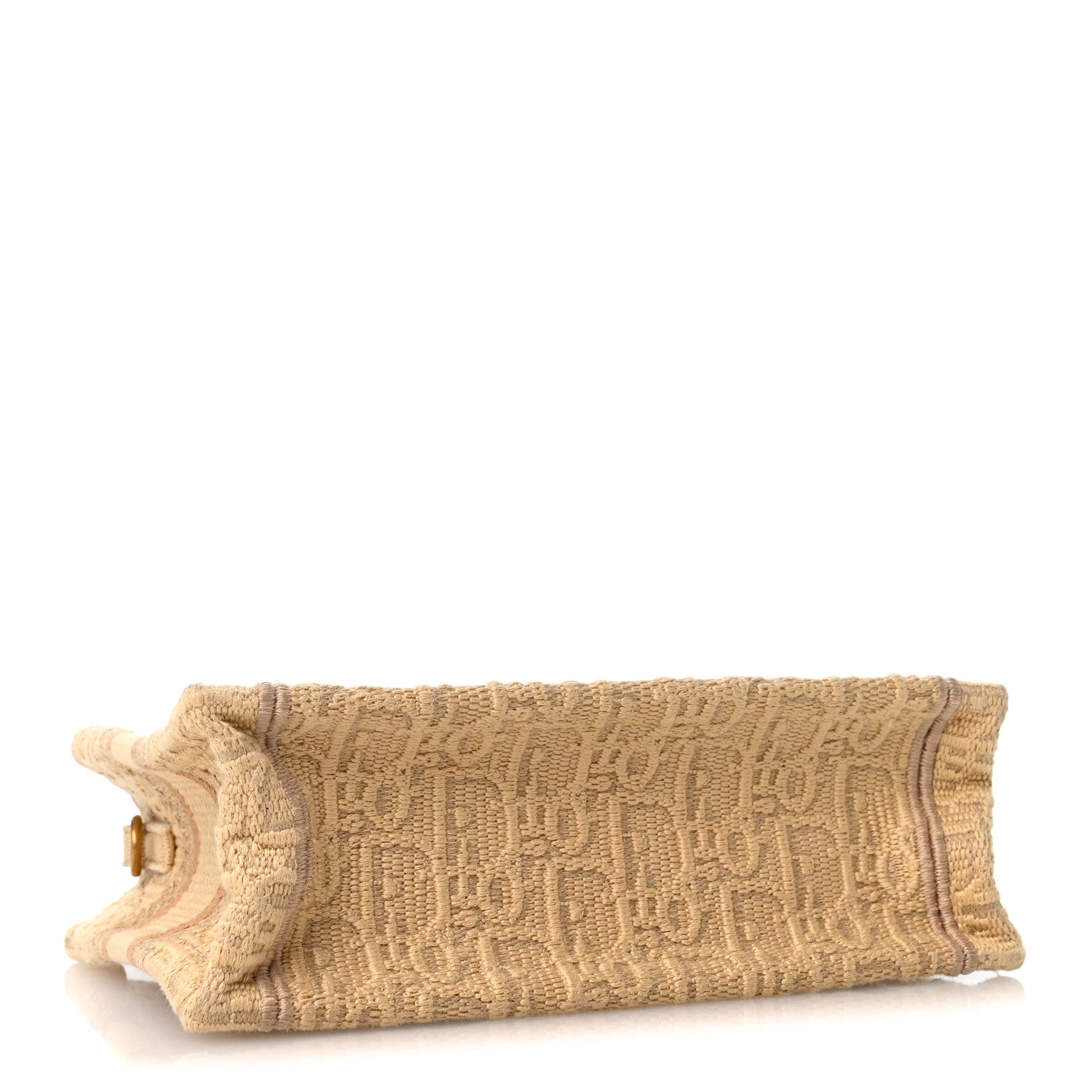 Raffia Oblique Mini Toile De Jouy Book Tote With Strap Beige £¨ Direct shipment via from wholesalehk.shop