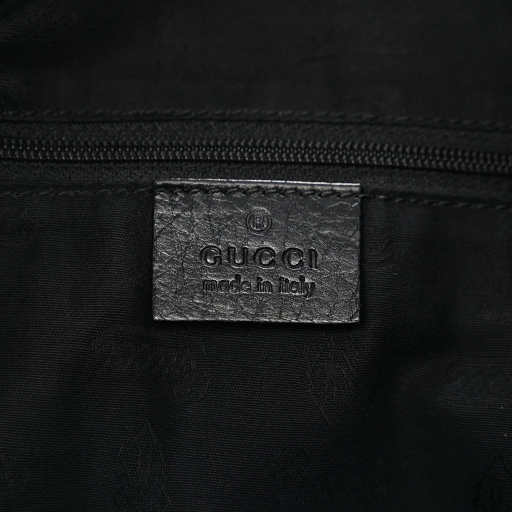 Guccissima Large New Ladies Web Hobo Black £¨ Direct shipment via from wholesalehk.shop