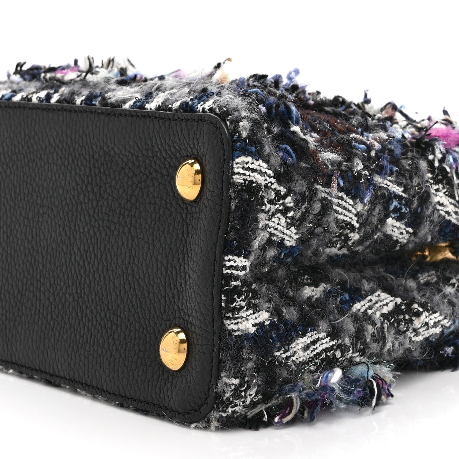 Tweed Calfskin Capucines MM Multicolor £¨ Direct shipment via from wholesalehk.shop
