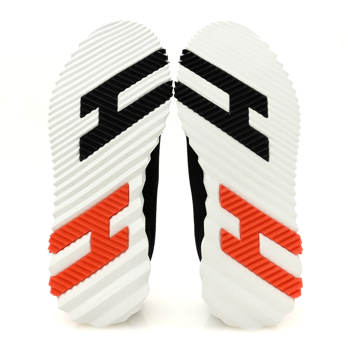 Air Mesh Suede Goatskin Bouncing Sneakers 37 Black Orange wholesalehk.shop