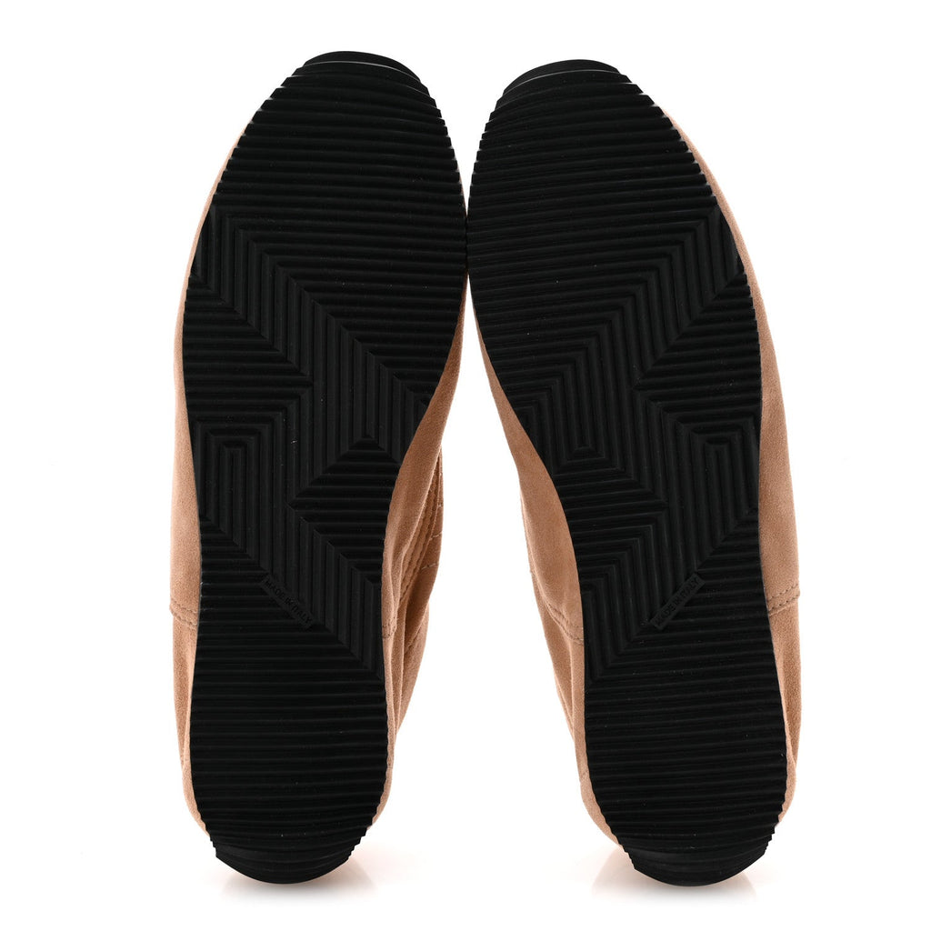 Suede Goatskin Master Sneakers 39 Beige Perlino wholesalehk.shop