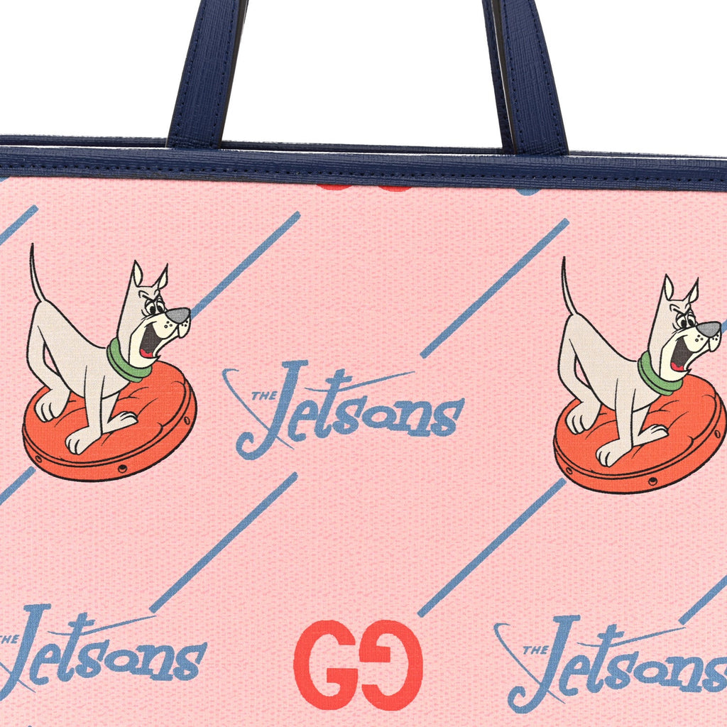 Coated Canvas Interlocking G The Jetsons Childrens Tote  Pink Multicolor wholesalehk.shop