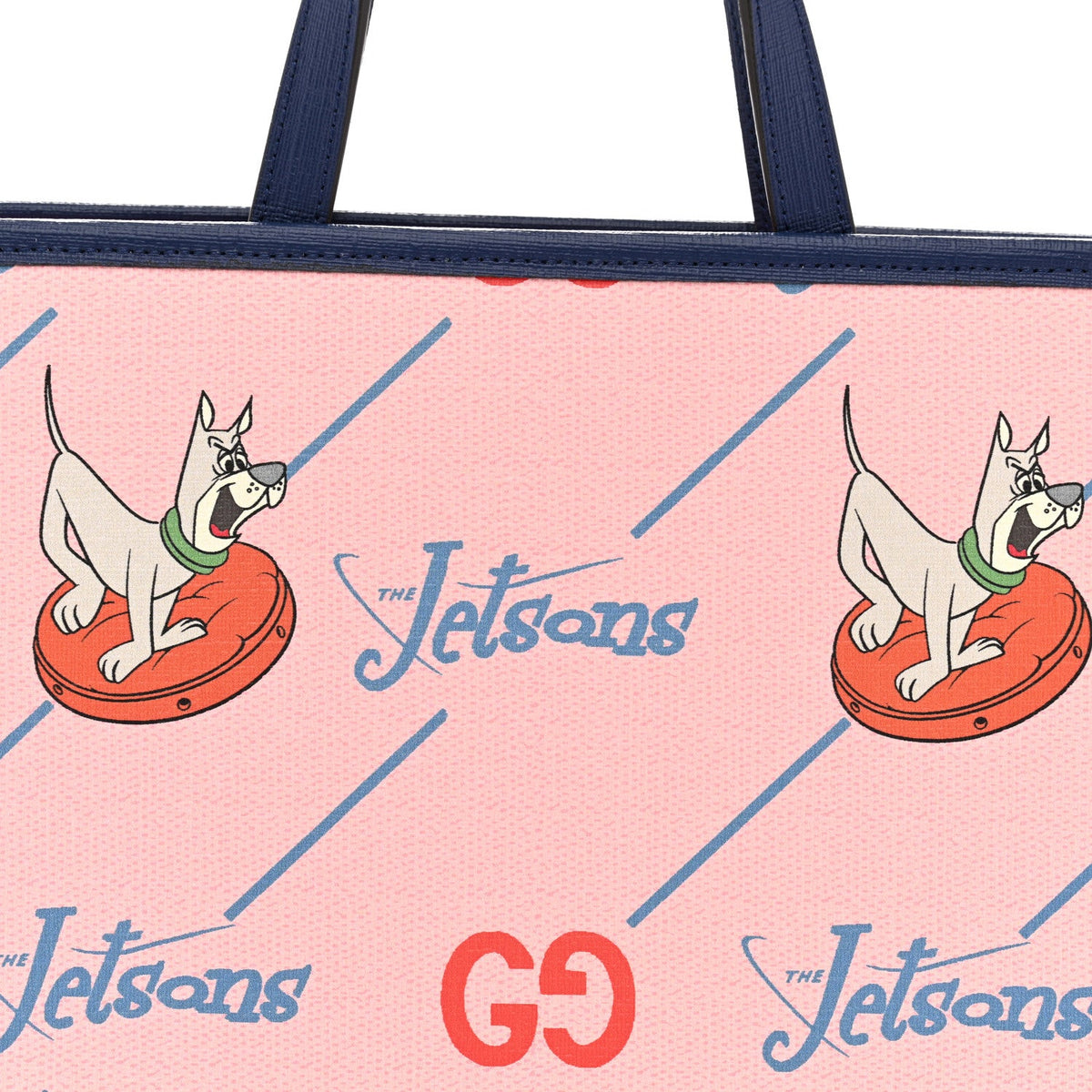 Coated Canvas Interlocking G The Jetsons Childrens Tote  Pink Multicolor wholesalehk.shop