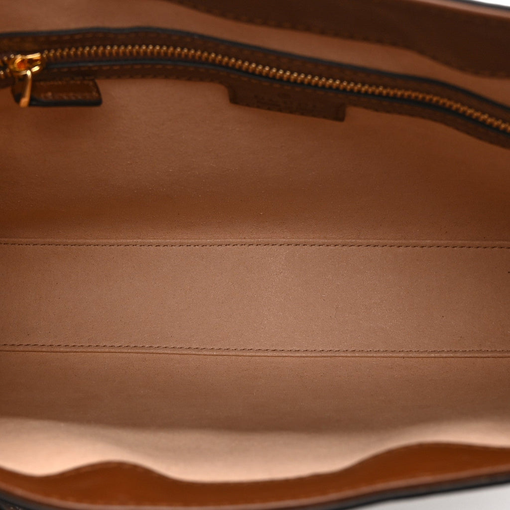 GG Supreme Monogram Medium Padlock Shoulder Bag Beige Ebony Brown Sugar £¨ Direct shipment via from wholesalehk.shop