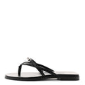 Calfskin Miss Sandals 38 Black wholesalehk.shop