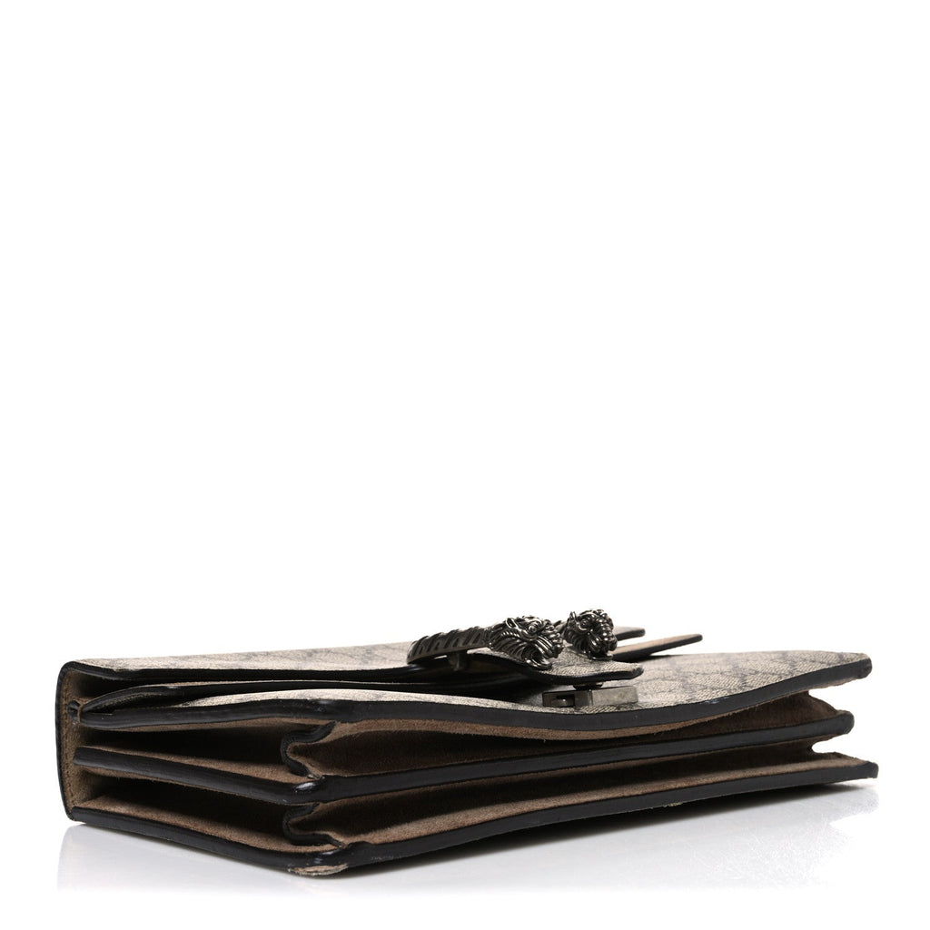 GG Supreme Monogram Small Dionysus Shoulder Bag Taupe wholesalehk.shop