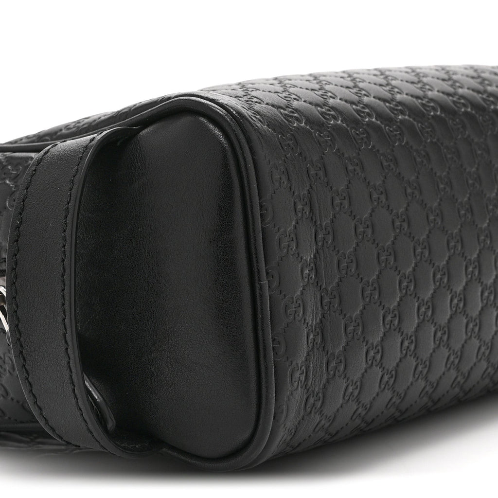 Microguccissima Toiletry Case Black £¨ Direct shipment via from wholesalehk.shop