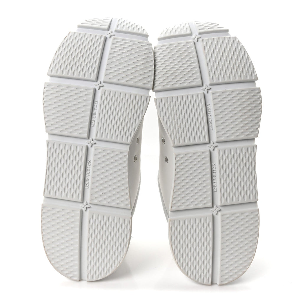Calfskin Mens LV Classic Sneakers 9.5 White £¨ Direct shipment via from wholesalehk.shop