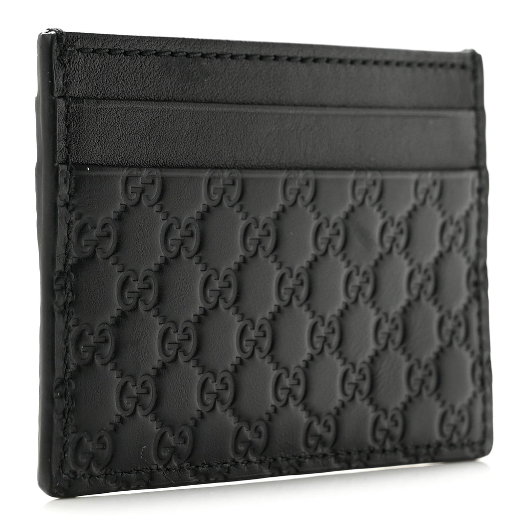 Microguccissima Card Holder Black £¨ Direct shipment via from wholesalehk.shop