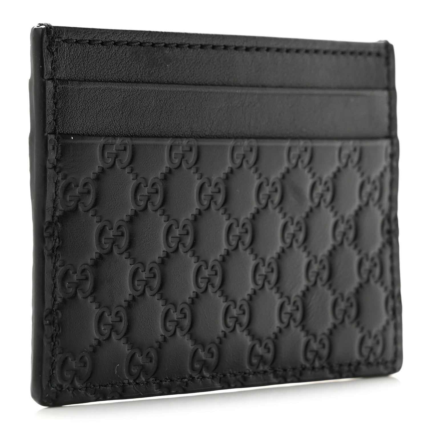 Microguccissima Card Holder Black £¨ Direct shipment via from wholesalehk.shop