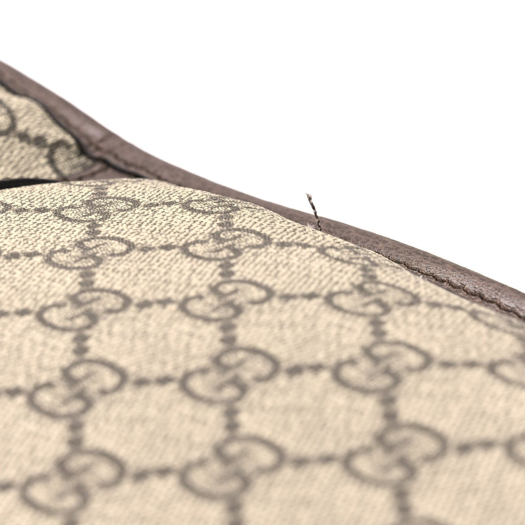 GG Supreme Monogram Textured Dollar Calfskin Web Ophidia Savoy Garment Bag Beige Ebony New Acero wholesalehk.shop