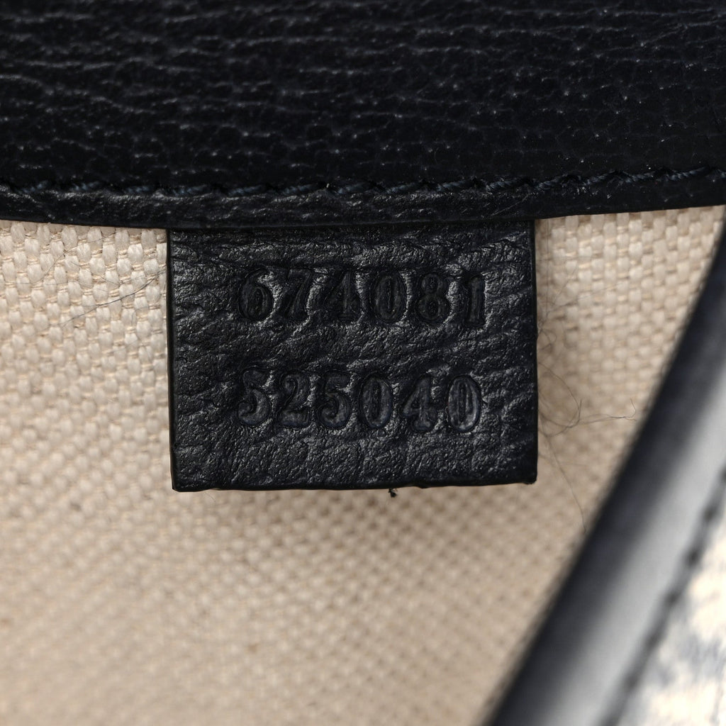 GG Supreme Monogram Web Small Ophidia Belt Bag 90 36 Beige Navy wholesalehk.shop