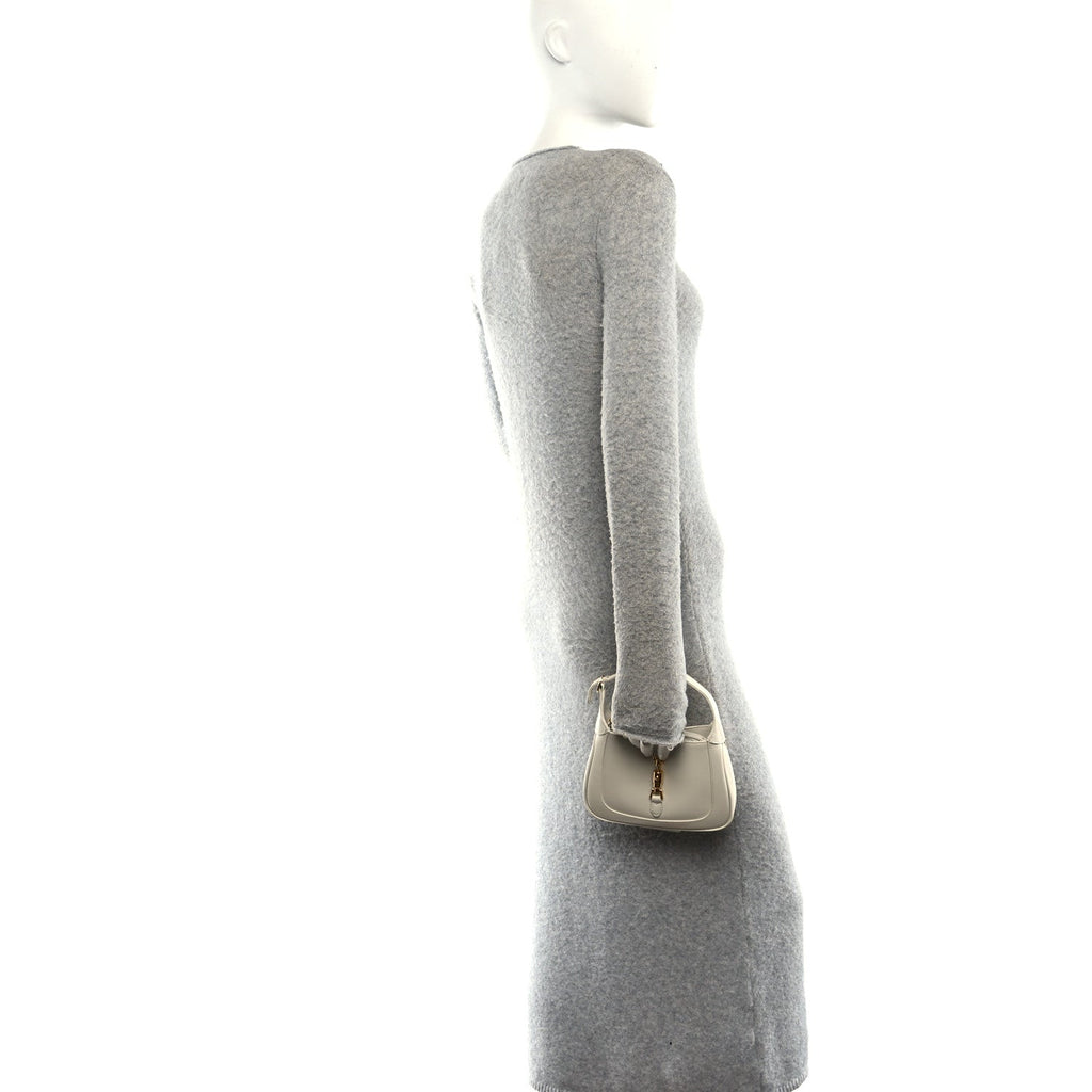 Boarded Dyana Lux Calfskin Mini Jackie 1961 Hobo Mystic White £¨ Direct shipment via from wholesalehk.shop