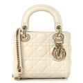 Lambskin Cannage Small My ABCDior Lady Dior Latte wholesalehk.shop