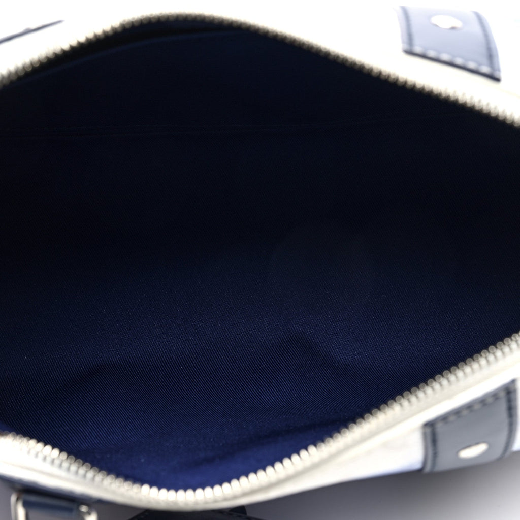 Monogram Watercolor City Keepall Blue wholesalehk.shop