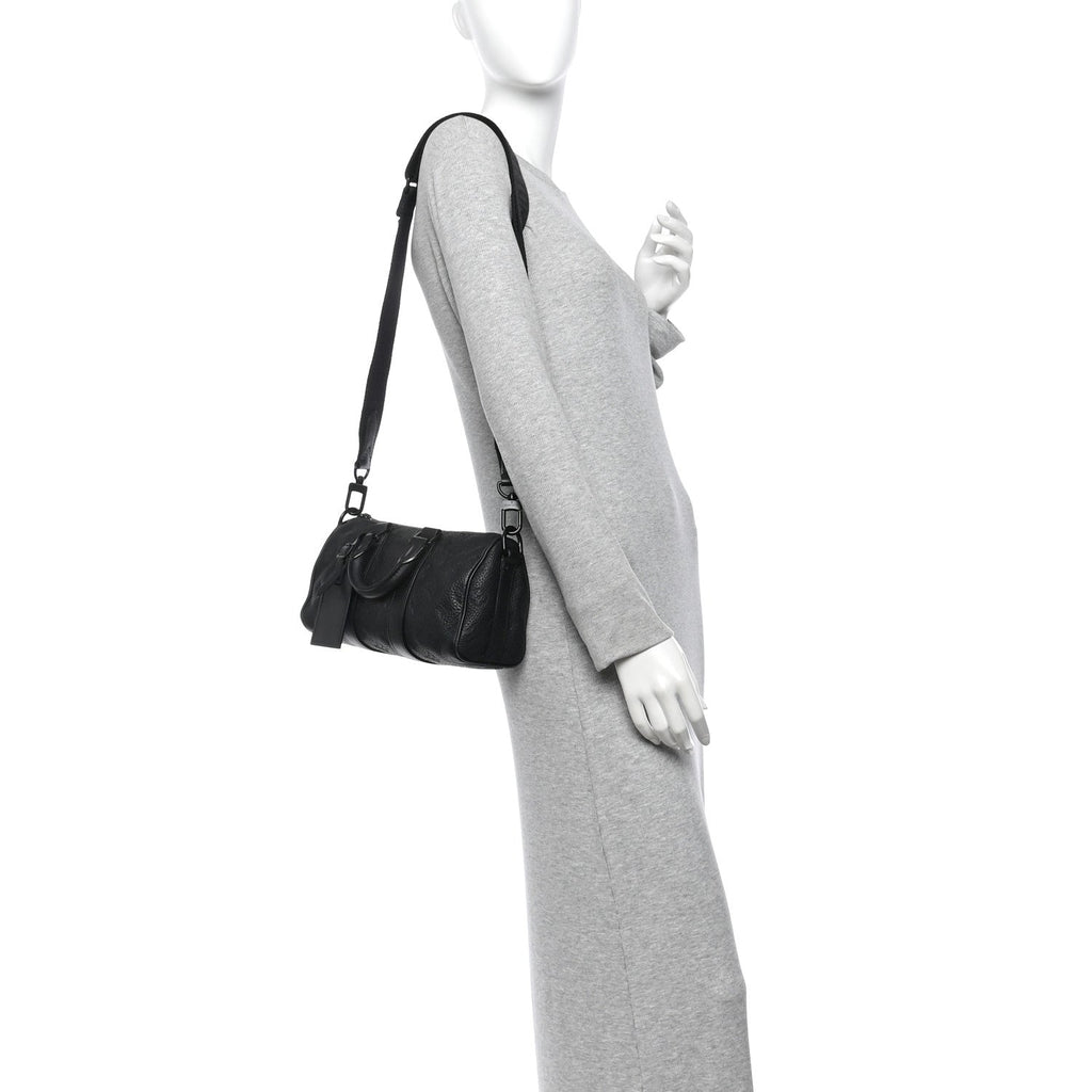 Monogram Taurillon Keepall Bandouliere 25 Black wholesalehk.shop