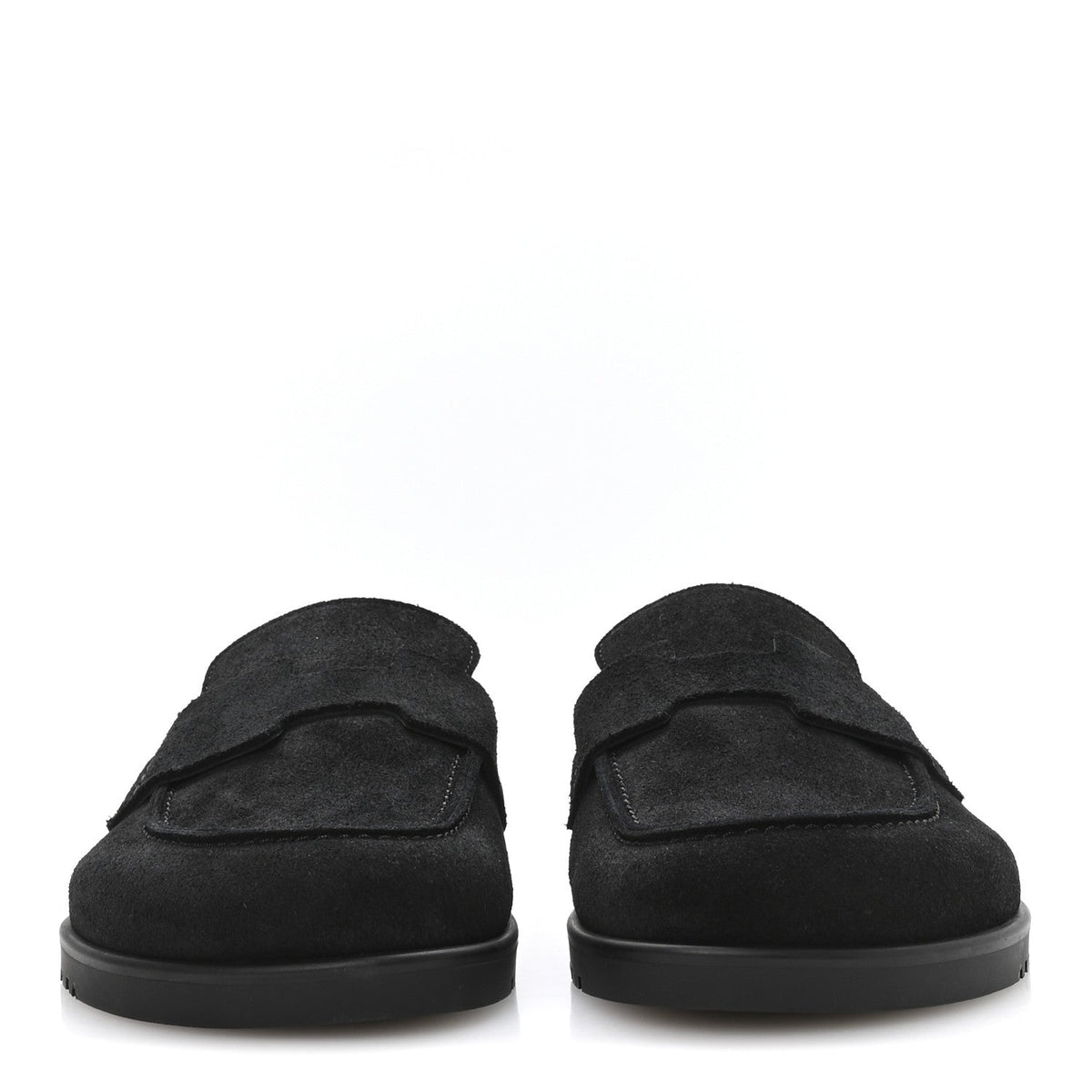 Suede Calfskin Go Mules 35 Black wholesalehk.shop
