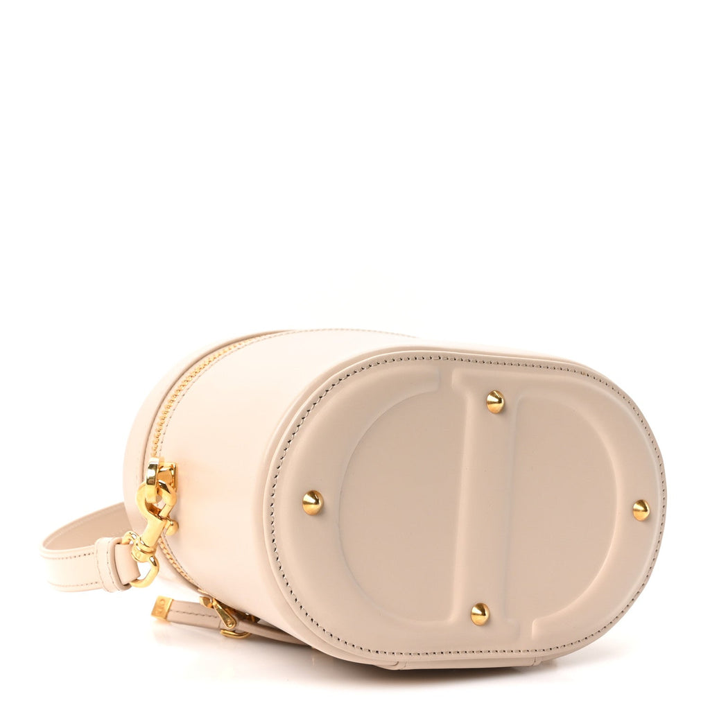 Calfskin CD Signature Vanity Caramel Beige wholesalehk.shop