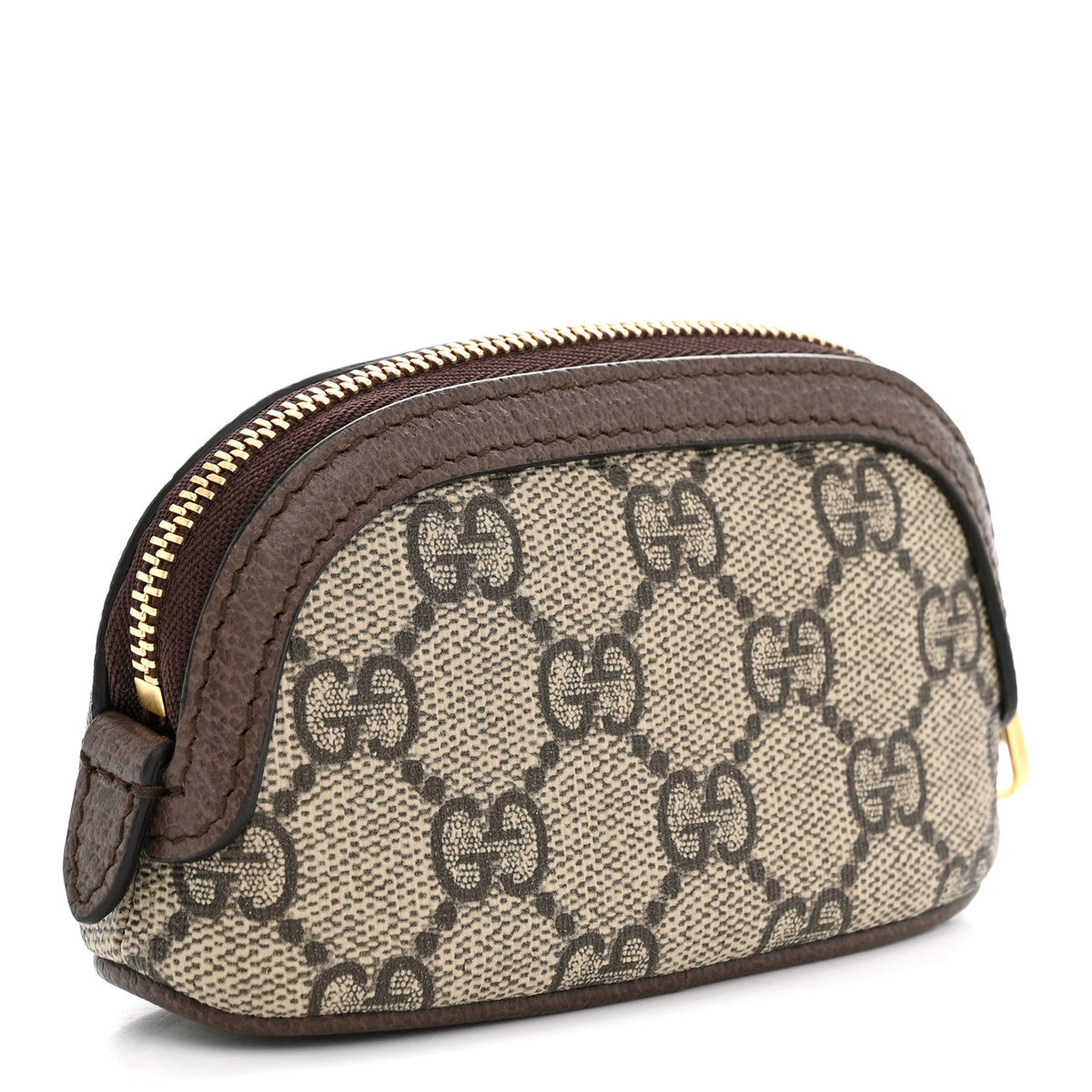 GG Supreme Monogram Web Ophidia Dome Key Pouch Beige New Acero wholesalehk.shop