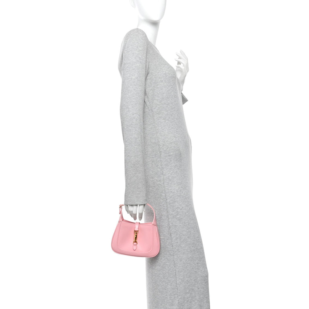 Boarded Dyana Lux Calfskin Mini Jackie 1961 Hobo Wild Rose £¨ Direct shipment via from wholesalehk.shop